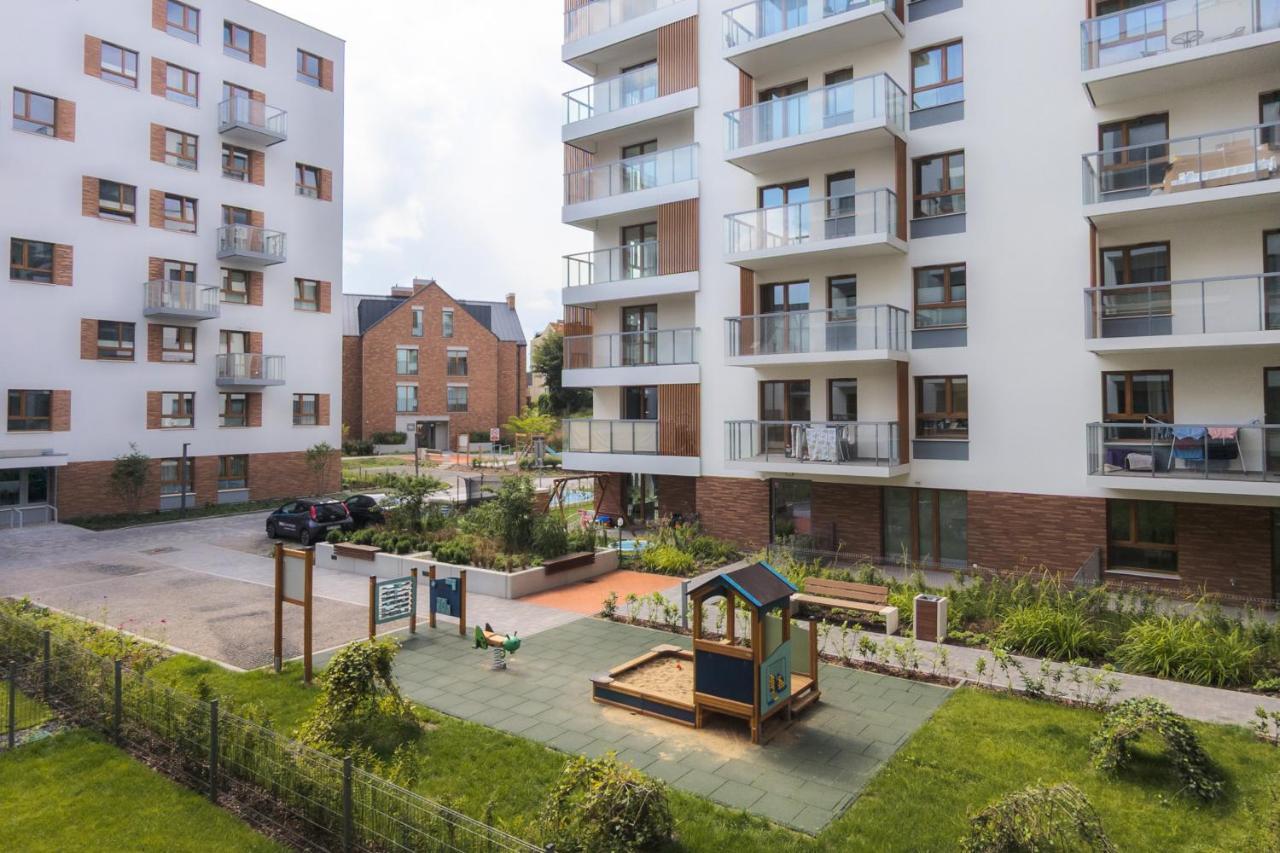 Bright & Stylish Apartment With Balcony 1,5 Km To Gdansk Main City By Noclegi Renters Εξωτερικό φωτογραφία